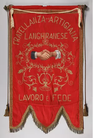 Labaro maggiore della Fratellanza Artigiana  Langhiranese